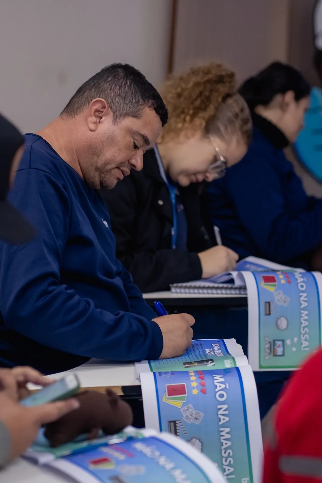 Participantes em roda de conversa