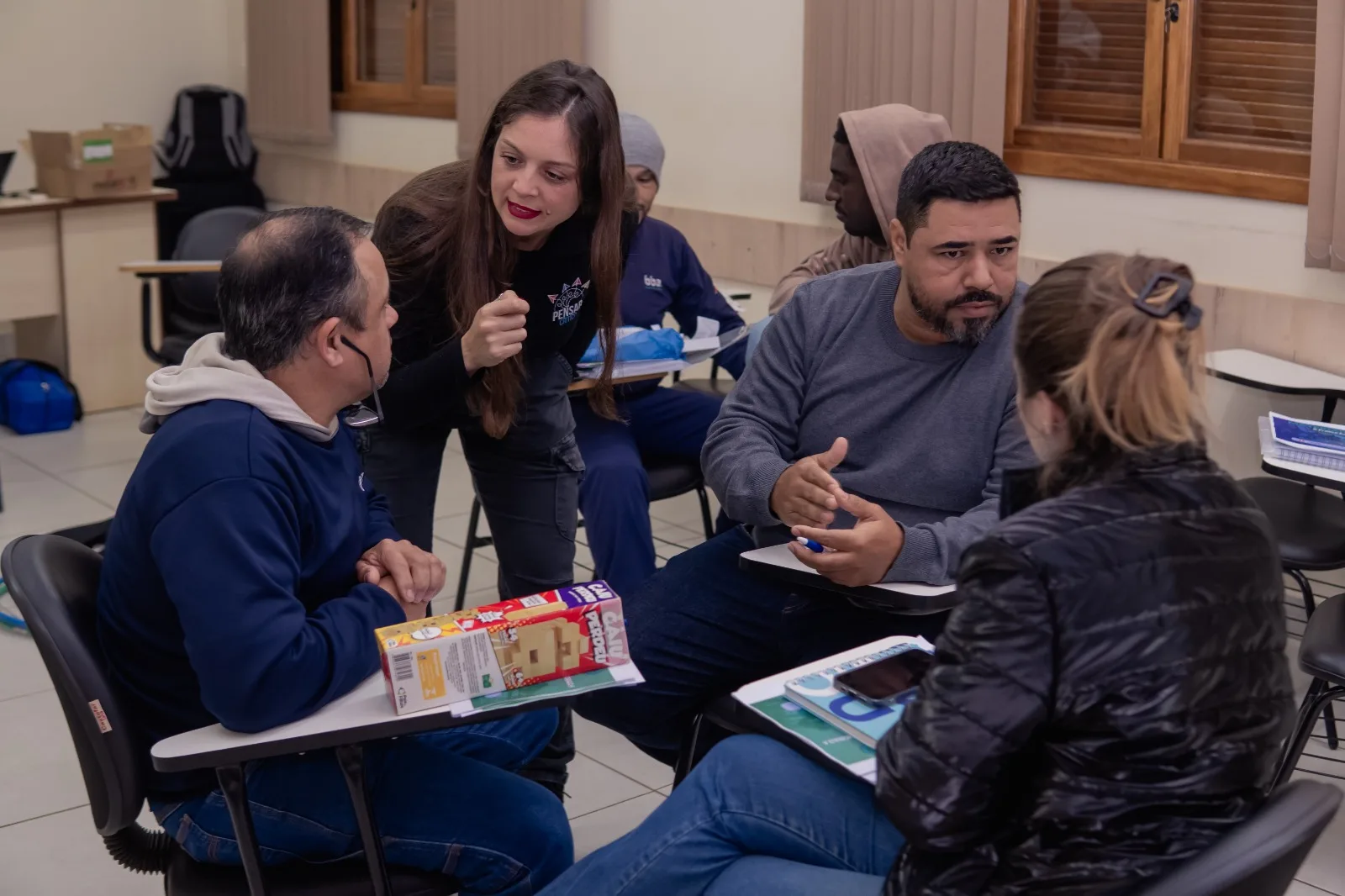 Atividade prática conduzida pela Pensar Crítico
